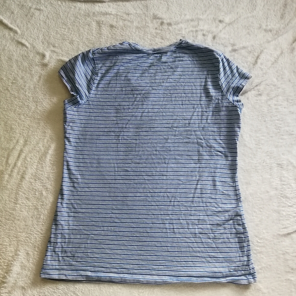 Penmans Striped V-Neck Tee - Picture 3 of 3